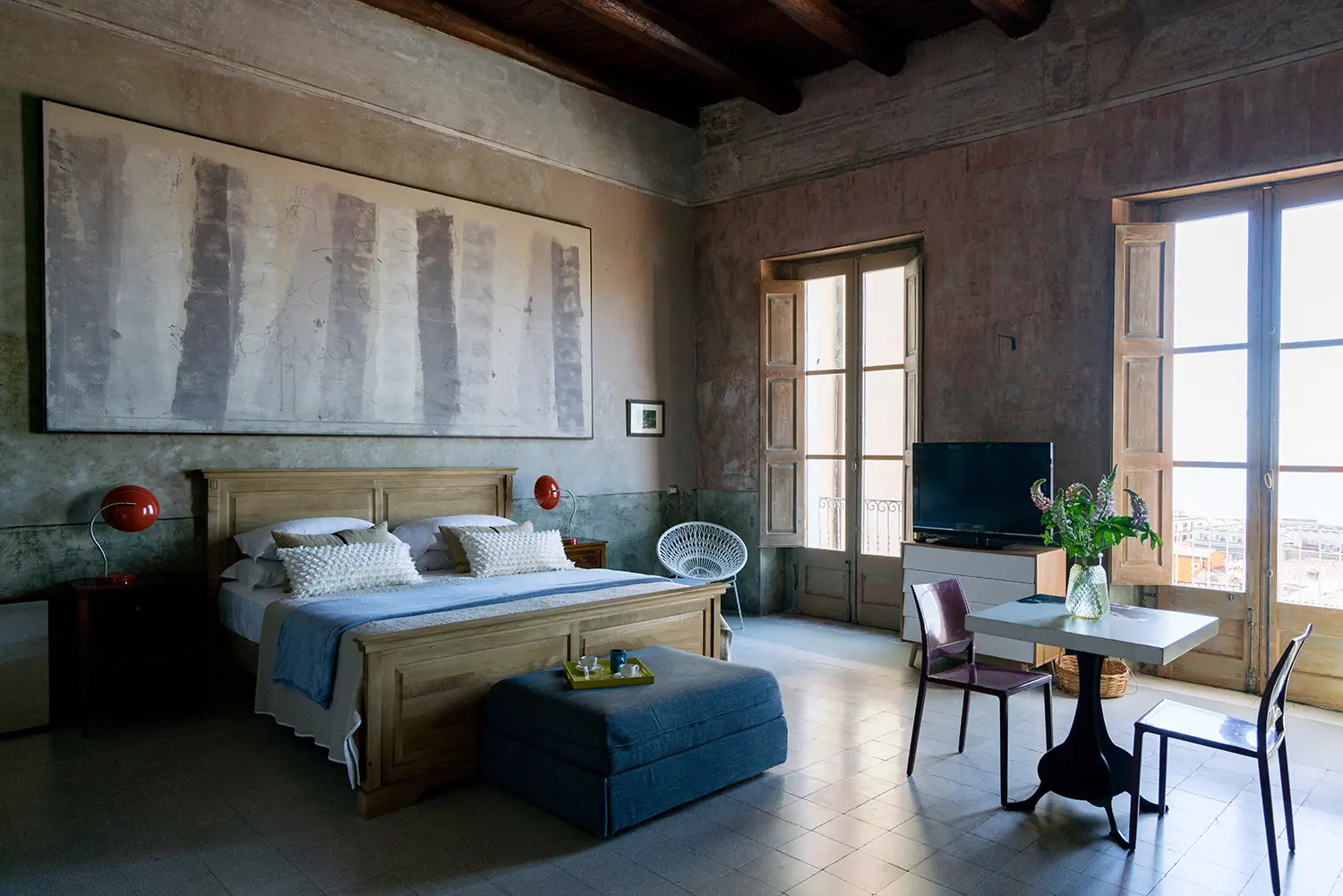 An apartment for gaining residency in Italy.