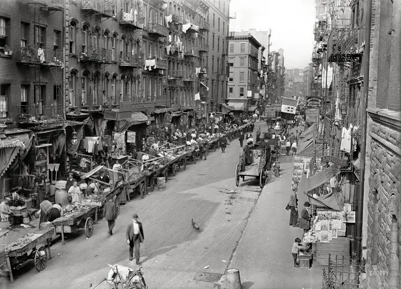 Little Italy, New York City, 1905